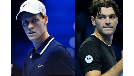 Nitto ATP Finals, Sinner-Fritz: segui dalle 20.30 gli aggiornamenti live