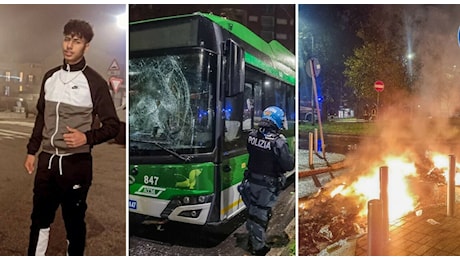 ​Ramy Elgaml morto a 19 anni, notte di tensione a Milano: devastato un filobus, caos e incendi. Residenti nel panico