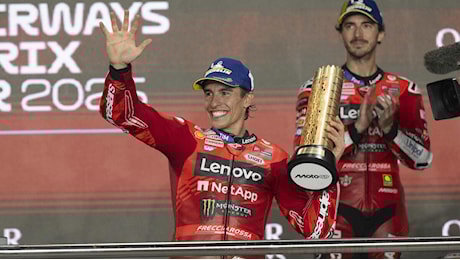 MotoGP 2025. GP del Qatar. Marc Marquez: Ho gestito la gara come volevo. Questo weekend è più importante degli altri tre passati