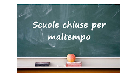 Allerta meteo arancione per domani giovedì 3 ottobre: scuole superiori chiuse