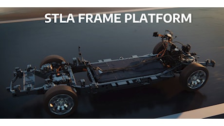 STLA Frame, piattaforma multienergia per Suv e pick-up