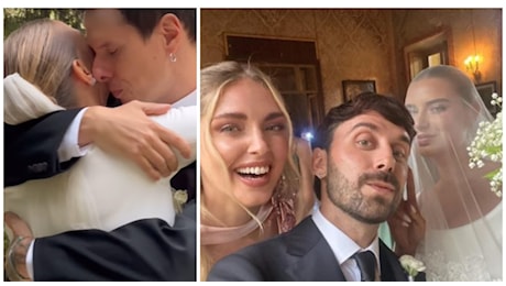 Veronica Ferraro e Davide Simonetta sposi, l'invida romantica di Chiara Ferragni: «Vorrei anche io un amore così»