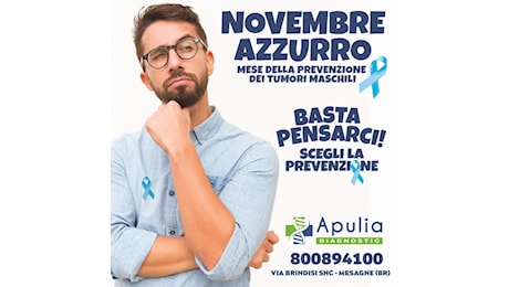 Novembre Azzurro: mese della prevenzione maschile