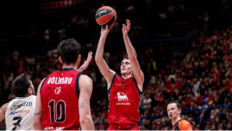 L'Olimpia fa festa nella notte del Chacho: Leday e Dimitrjievic demoliscono il Real Madrid