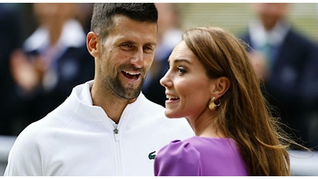 Kate Middleton, Djokovic svela cosa si sono detti a Wimbledon: «E' stato molto bello», la parole del tennista emozionano