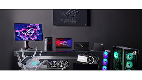 ASUS ROG Svela al CES 2025 la Sua Visione del Gaming del Futuro tra notebook, router, NUC e schede video! • Techzilla