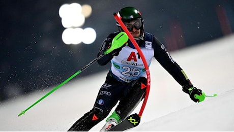 Stefano Gross unico azzurro qualificato per la seconda manche a Madonna di Campiglio