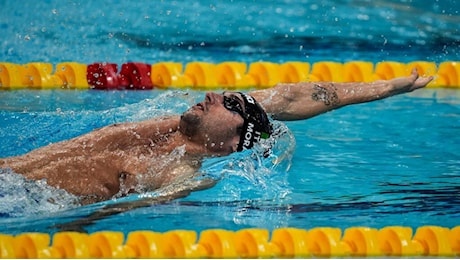 Nuoto, Mondiali in vasca corta: Mora argento nei 200 dorso