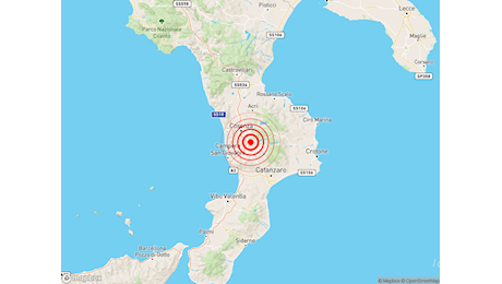 Scossa di TERREMOTO Magnitudo 3 a Mangone (CS) nella regione Calabria, dati in tempo reale