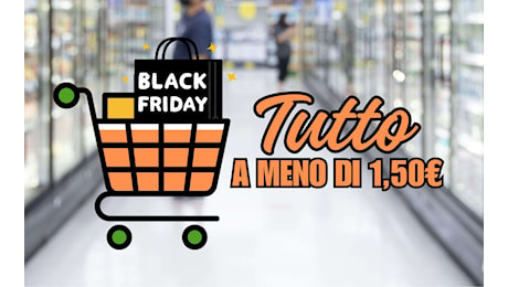 Tutto a meno di 1,50€: il Black Friday IRROMPE nel supermercato di Amazon