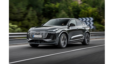 Audi Q6 Sportback e-tron, al Salone di Parigi debutta la versione SUV Coupé