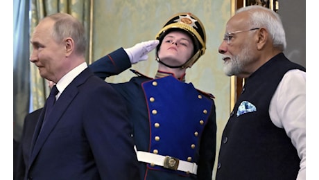 Modi, «partnership strategica» con l’«amico» Putin
