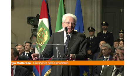 Mattarella a Catania inaugura la nona edizione del Trofeo Coni