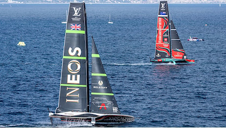 America's Cup, INEOS prova ad accorciare le distanze su New Zealand nel giorno di recupero