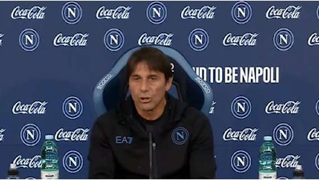 Conte sereno: “Che bello allenare a Napoli, chiudiamo il 2024 con un’altra gioia”