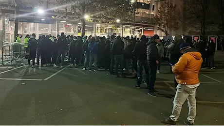 Atalanta, i tifosi entrano allo stadio. Cresce l’attesa per la gara con lo Stoccarda -Video