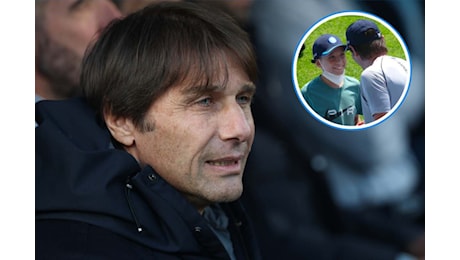 Ultime Calcio Napoli - Conte dice addio al piccolo Daniele - Foto