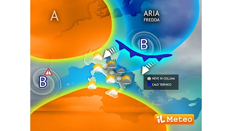 Meteo, aria gelida dalla Svezia verso l'Italia: prima neve a bassa quota sugli Appennini