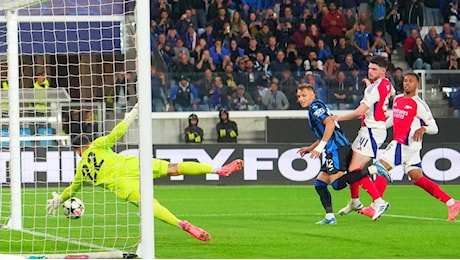 Atalanta, pari e rimpianti! L'Arsenal trema, Retegui sbaglia un rigore e poi il gol sulla ribattuta