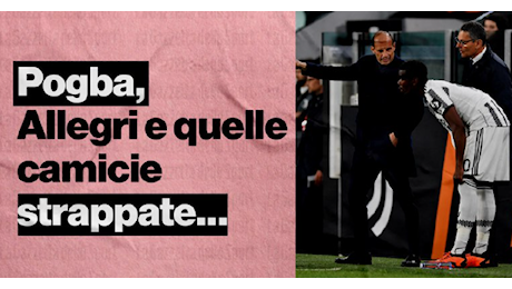 Pogba e la battuta ad Allegri: “Mister, quante camicie ti servono?” | VIDEO