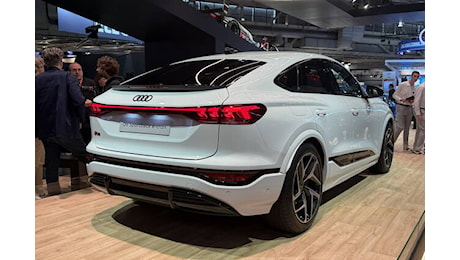 Audi Q6 e-tron: arriva la coupé Sportback