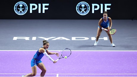 Errani/Paolini sconfitte da Dabrowski/Routliffe alle Wta Finals