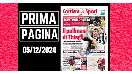 Prima pagina Corriere dello Sport: “PSG, Donnarumma ora è un caso”