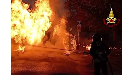 Esplosione in villetta nel vicentino, in azione 30 Vigili del Fuoco