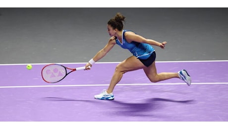 Wta Finals, termina il sogno di Jasmine Paolini: l'azzurra eliminata dalla Zheng