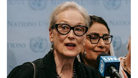 Meryl Streep straordinaria all'Onu: Gli uccelli possono cantare a Kabul, le donne no