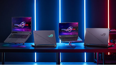 ROG Strix Scar 16 e 18 annunciati al CES 2025, avranno ancora più luci RGB