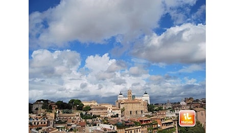 Meteo Roma: oggi nubi sparse, Giovedì 12 poco nuvoloso, Venerdì 13 pioggia e schiarite