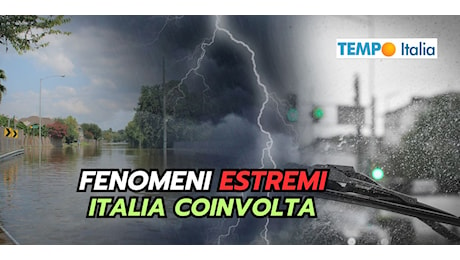 L’Italia potrebbe essere coinvolta da nuovi fenomeni meteo estremi