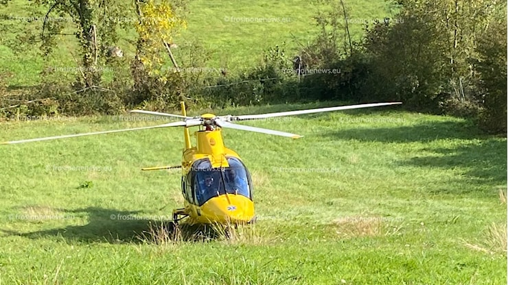 Si taglia il polpaccio con la motozappa, trasferito in elicottero - Frosinone News Si taglia il polpaccio con la motozappa, trasferito in elicottero - Frosinone News