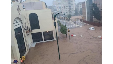 Maltempo in Spagna: torna la paura, situazione critica a Malaga