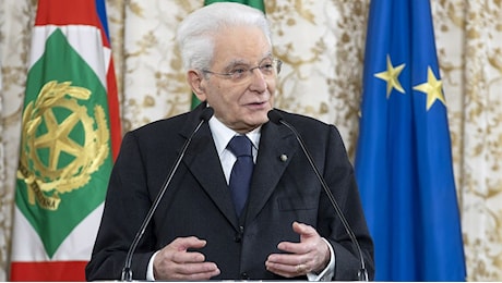 Mattarella: L'Europa non arretri di fronte alle difficoltà