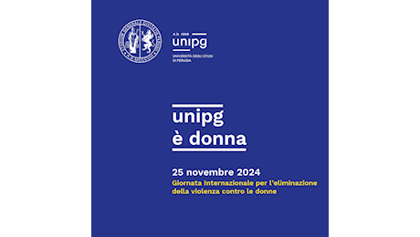 UniPG, Giornata internazionale per l’eliminazione della violenza contro le donne: la dichiarazione del Rettore Oliviero