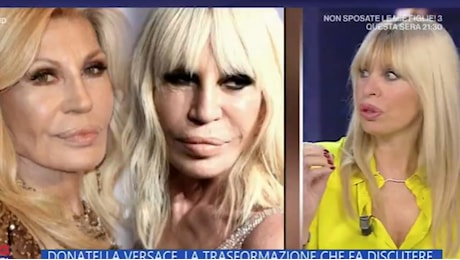 Alessandra Mussolini contro Donatella Versace un confronto infuocato in diretta tv