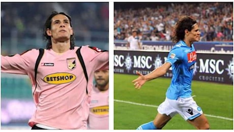 Cavani: Incompiuto a Palermo, eroe a Napoli