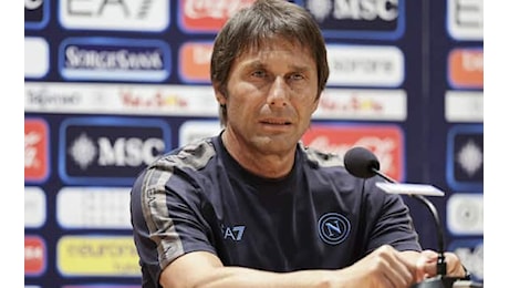 Cagliari Napoli, la conferenza di Conte in diretta live. Video