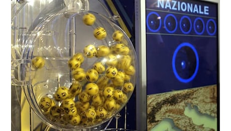 Estrazioni Lotto e Superenalotto, i numeri vincenti di oggi 8 ottobre