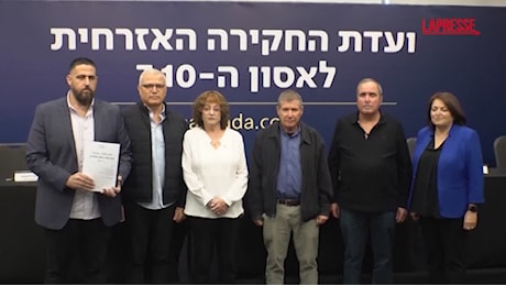 VIDEO Israele, Commissione 7 Ottobre contro Netanyahu