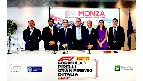 Tutto pronto per il Formula 1 Pirelli Gran Premio d’Italia 2024