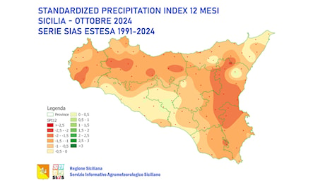 Siccità, nonostante le piogge poche variazioni nelle falde siciliane