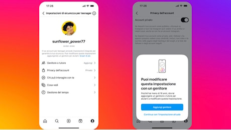 Instagram, account per adolescenti: primi limiti automatici ai social per i più giovani