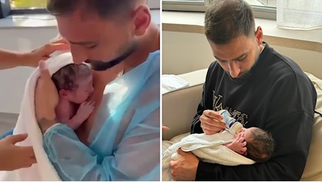 FOTO | Donnarumma è diventato papà: le prime foto col piccolo Leo