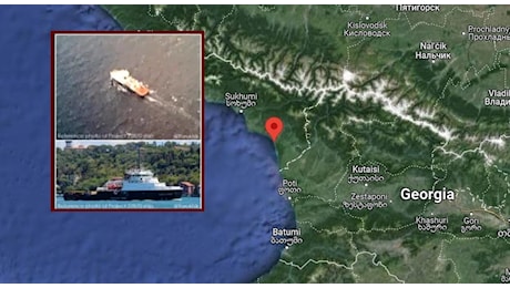 La nuova base russa in Georgia, la nave da guerra di Putin attracca nel porto di Ochamchire (che Kiev non può colpire)