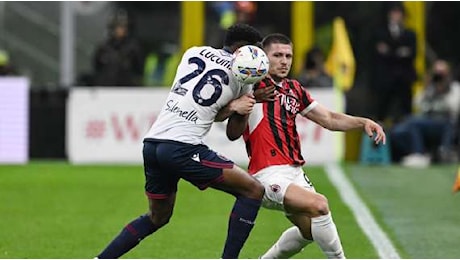 Polverosi in vista della finale di Coppa Italia: Il Bologna non sarà quello di San Siro. Il Milan invece avrà meno possibilità di rotazione