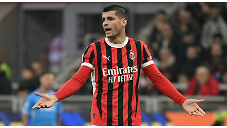 Morata infortunio, trauma cranico per l'attaccante: salta Cagliari-Milan