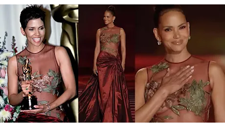 Vent’anni dopo Halle Berry si rimette il vestito dell’Oscar